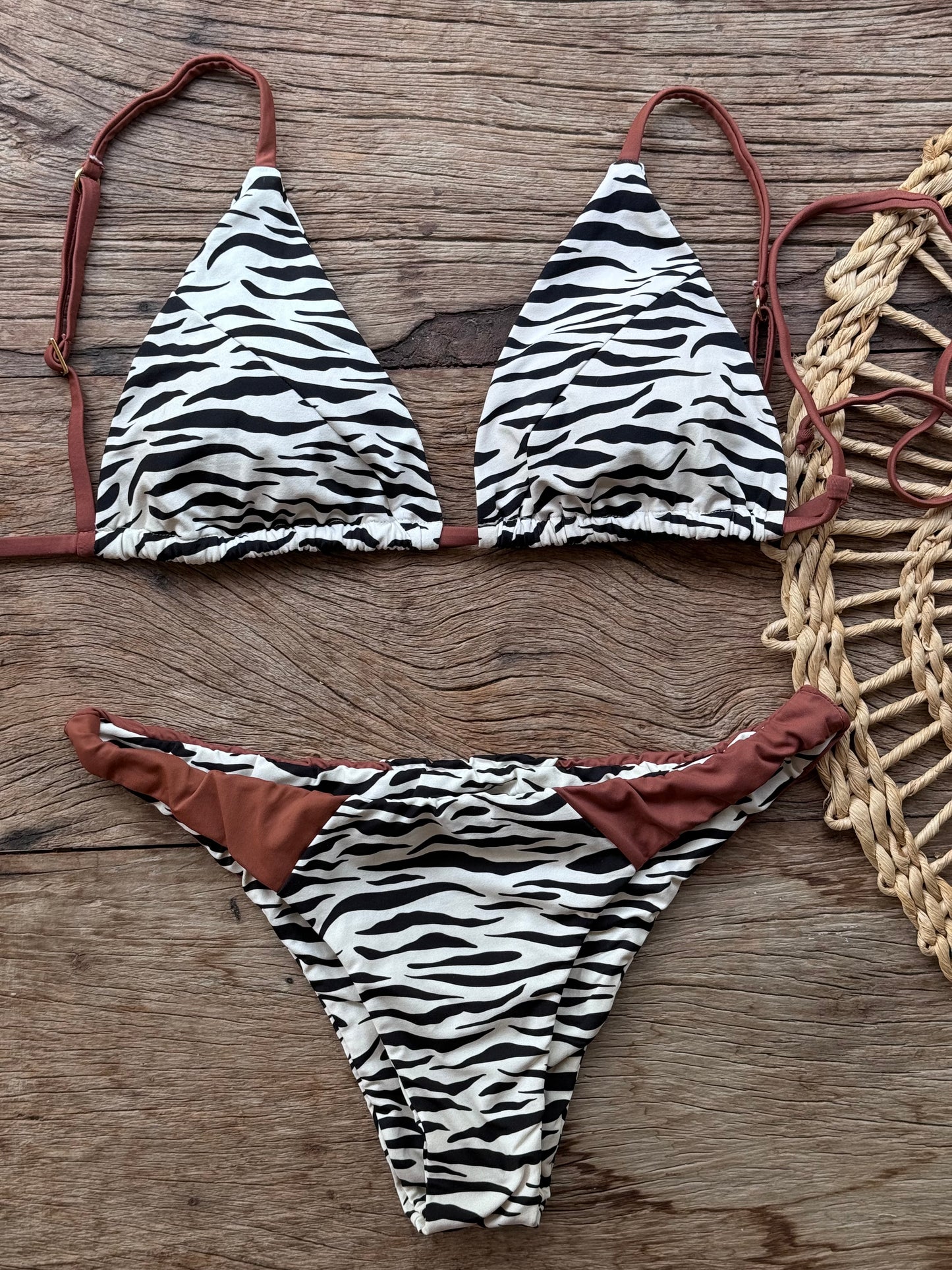 Biquini Brisa zebra
