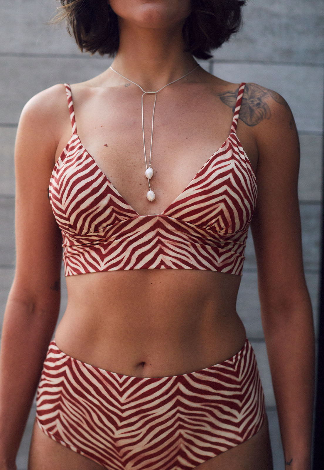 Biquíni Faixa Zebra