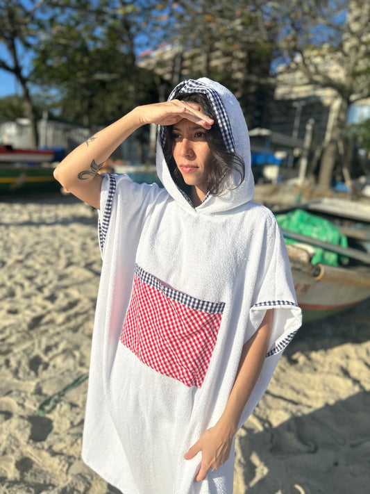 Poncho de toalha